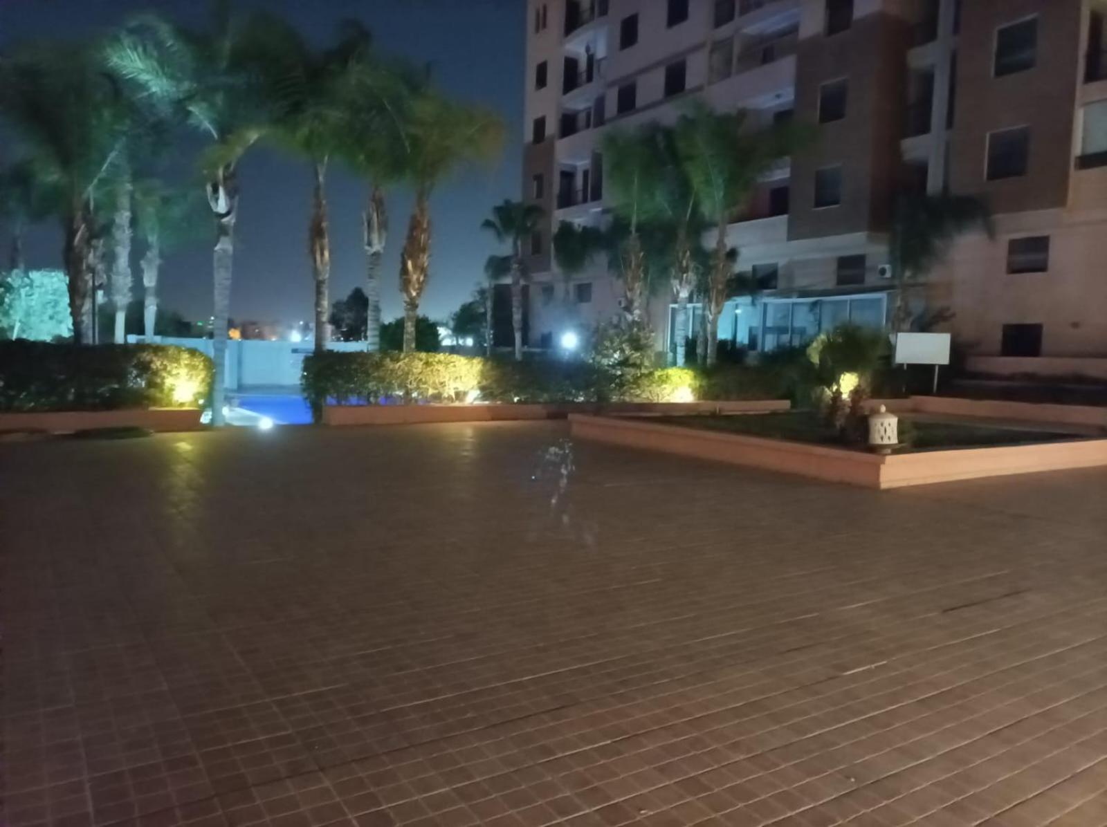 Appartement Haut Standing Vu Piscine Marrakesh Exterior foto